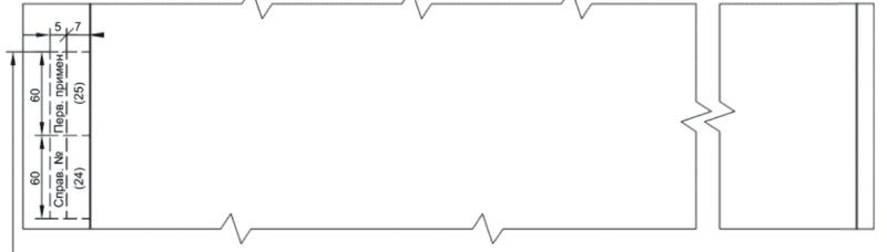 Контекст применения детали на чертеже