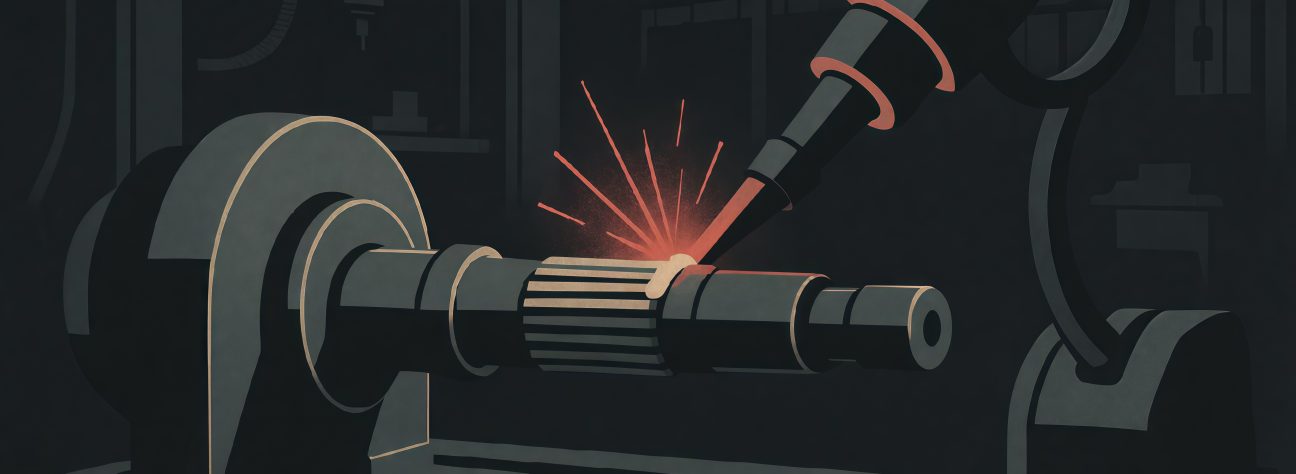 Полноразмерная обложка поста на тему: Гибридное производство: аддитивные технологии для ремонта и восстановления деталей