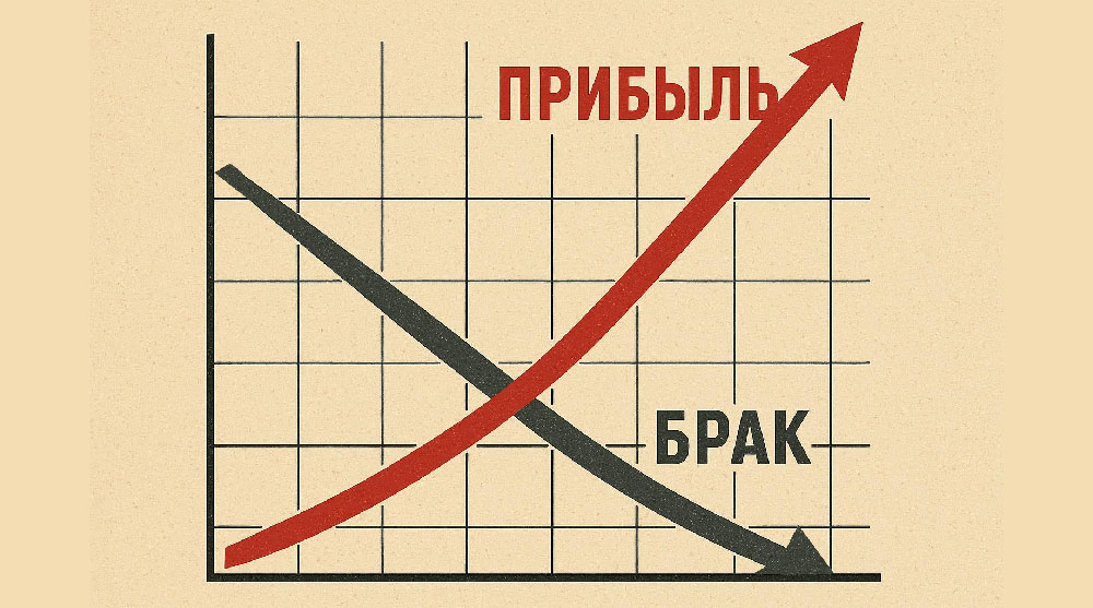 Контроль качества снижает брак
