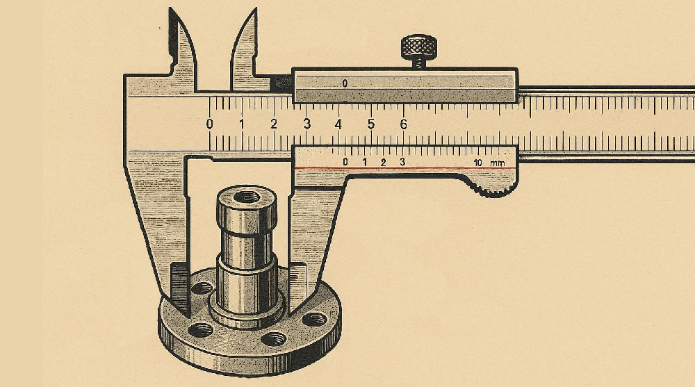 Измерительный инструмент со шкалой