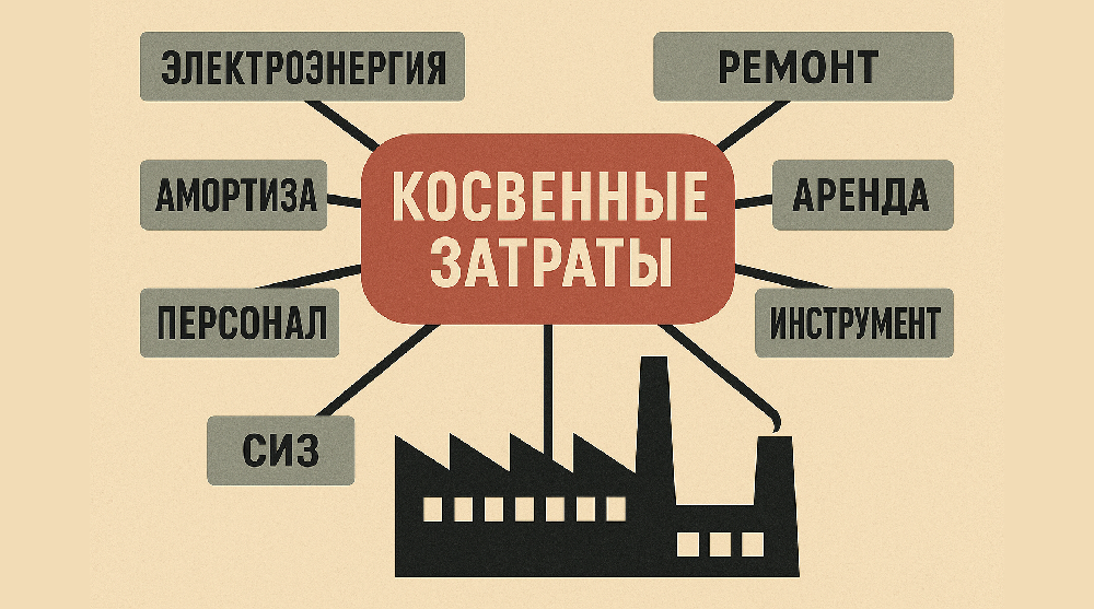 Реальная себестоимость детали: как учесть все затраты и не терять деньги 2 Косвенные производственные затраты