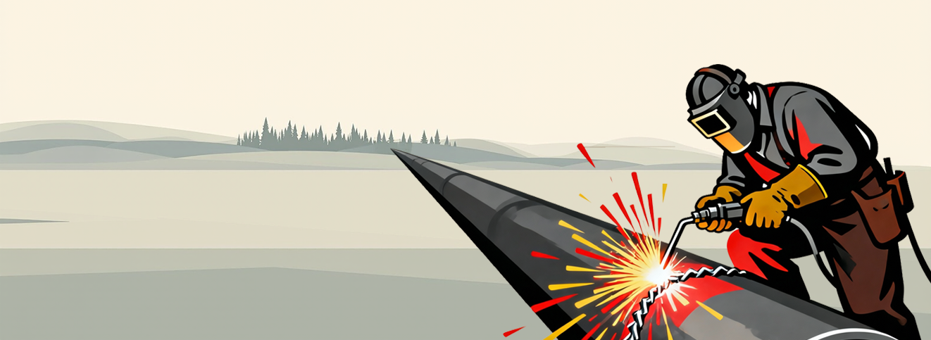 Полноразмерная обложка поста на тему: Царица сварки: почему сталь 09Г2С так любят технологи