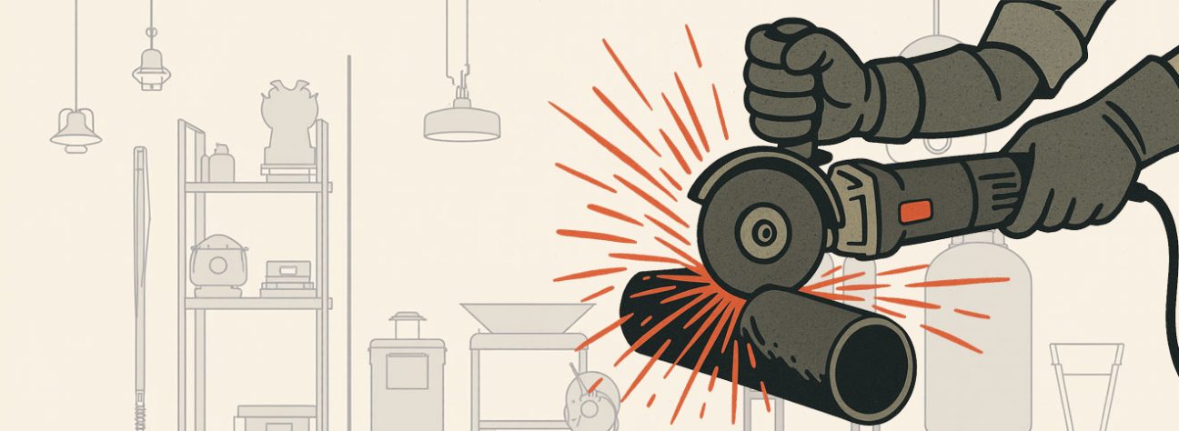 Методы резки металлических труб