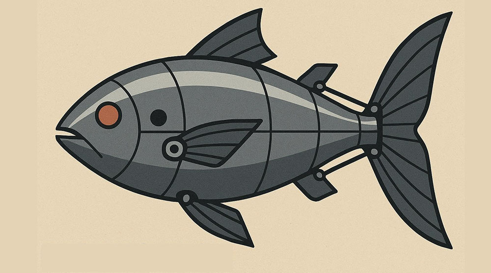 Бионический дизайн в машиностроении: как природа помогает создавать прочные и легкие конструкции 5 04 bionicheskiy dizayn v mashinostroenii mehanicheskaya ryba 02