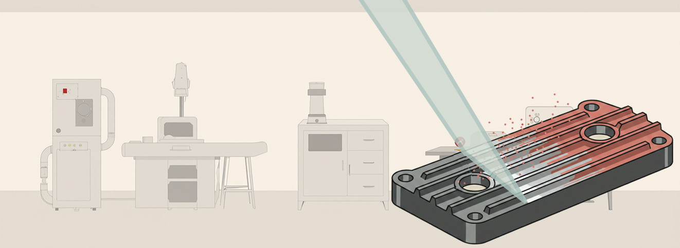 Лазерная очистка: революционный метод удаления загрязнений без повреждения основы