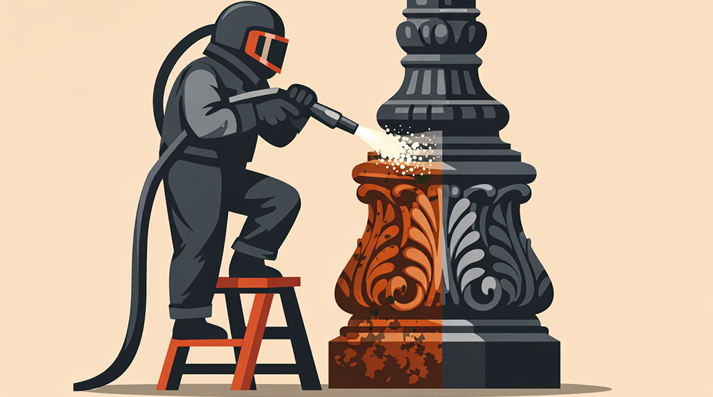 Степень очистки Sa 2,5: вот он какой — золотой стандарт подготовки к окраске 6 Степень очистки Sa 2,5