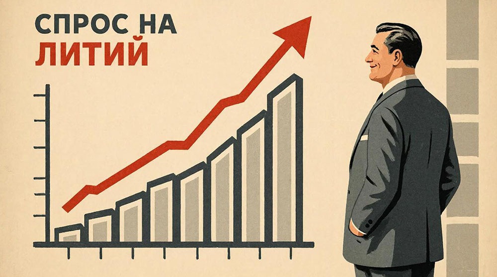 Спрос на литий растет