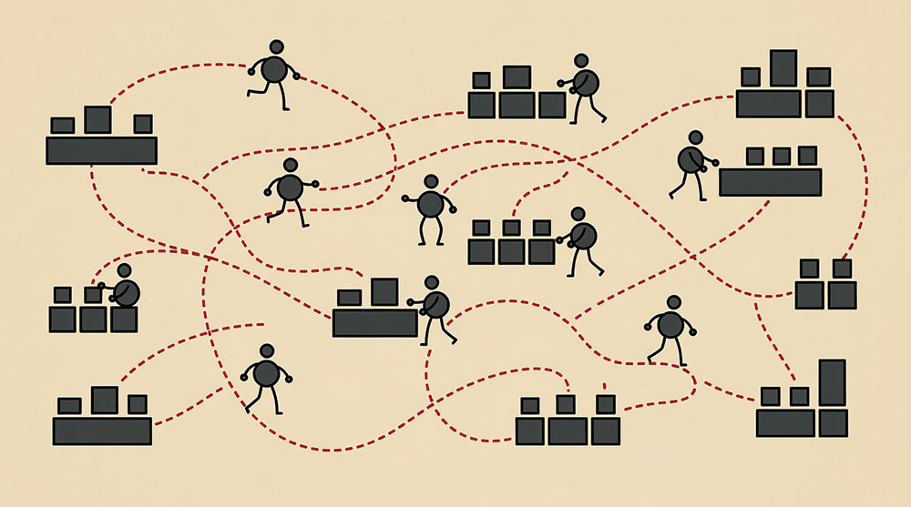 хаос в цеху