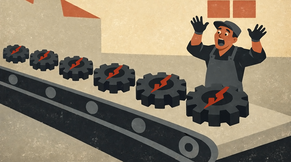 Производственный брак — это круто. И вот почему 4 бракованные изделия