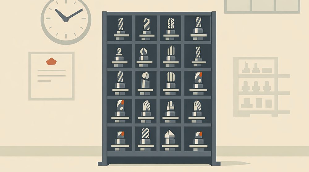 стеллаж с инструментом