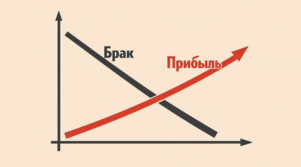 Производственный брак — это круто. И вот почему 7 брак и прибыль
