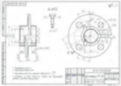 Диск мелющий по чертежу